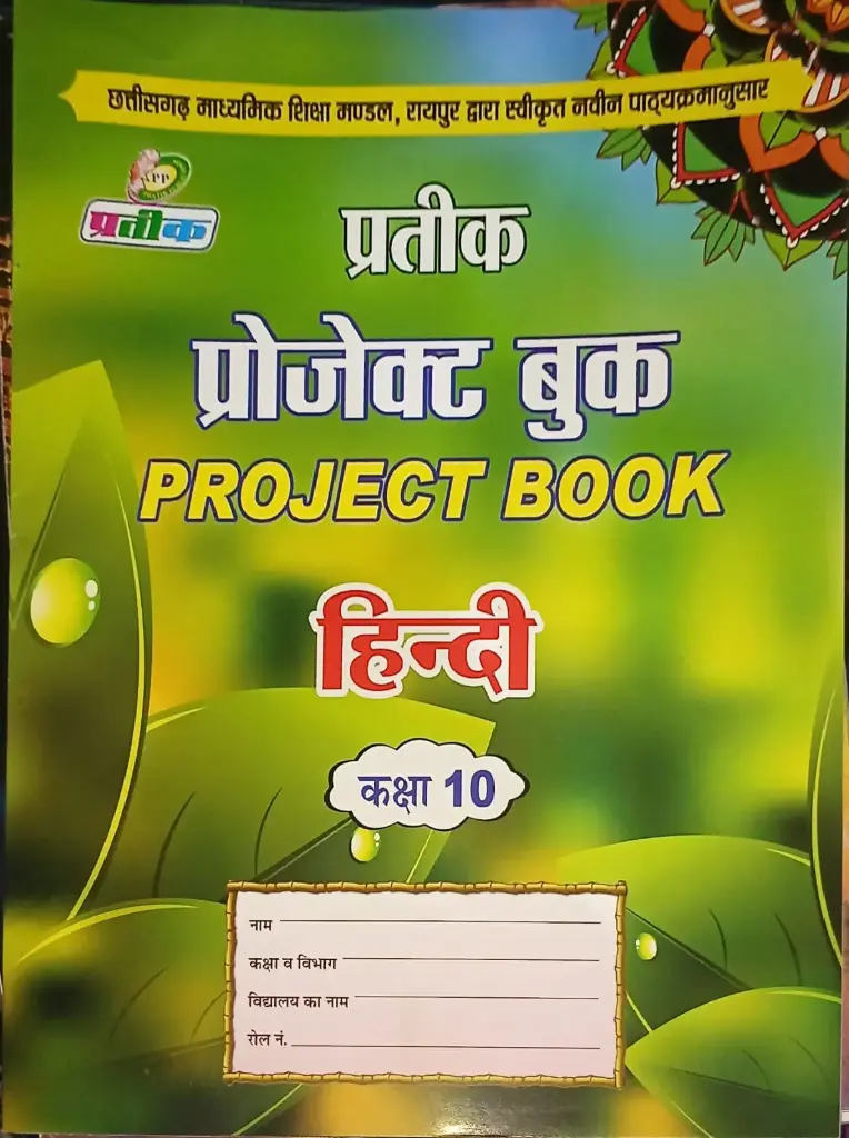 PRATIK PROJECT FILE HINDI MEDIUM 10TH