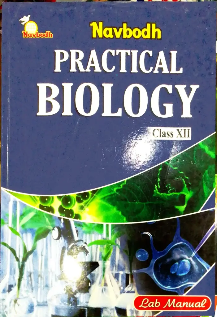 22NAVBODH PRACTICAL BIOLOGY CLASS 12 ENGLISH MEDIUM 