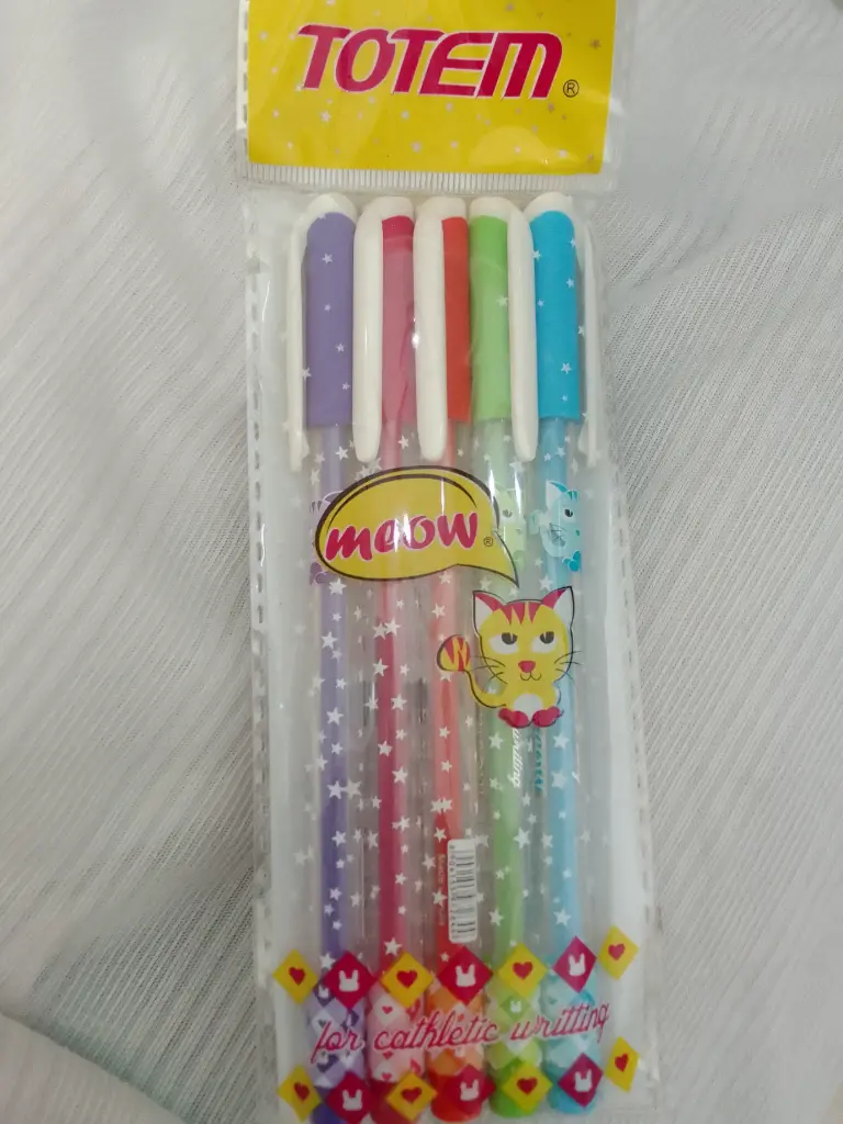 2 TOTEM MEOW BALL PEN (BLUE)