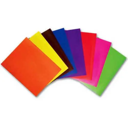 [Red , pink, yellow,sky blue, orange,blue, black] 111craft paper 